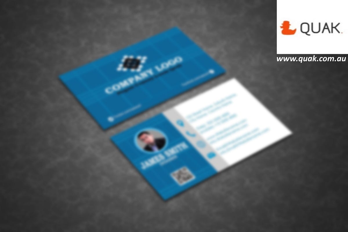 Attract New Customers With Beautiful Business Cards Adelaide by Quak