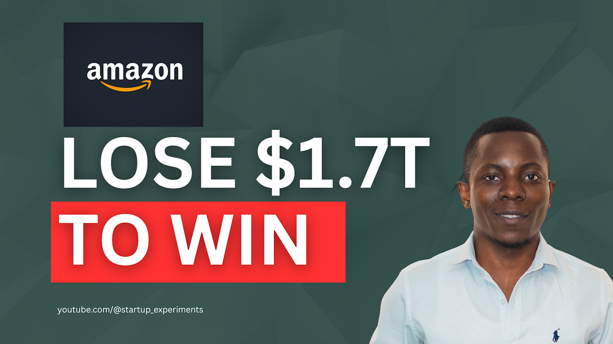 The $1.7 Trillion Paradox: How Amazon Turned 20 Years of Losses Into the  Ultimate Victory | by Dr. Ehoneah Obed | Medium