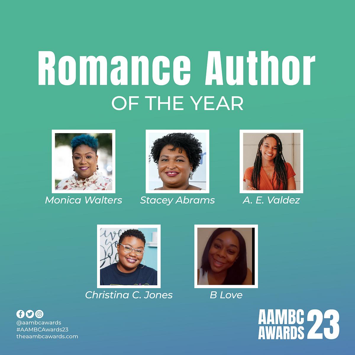 Getting to know AAMBC Awards Romance Author of the Year Nominee Monica