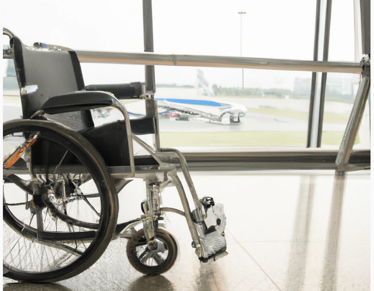 How to fly on a Wheelchair?? (Indigo Wheelchair Assist) by Anchal