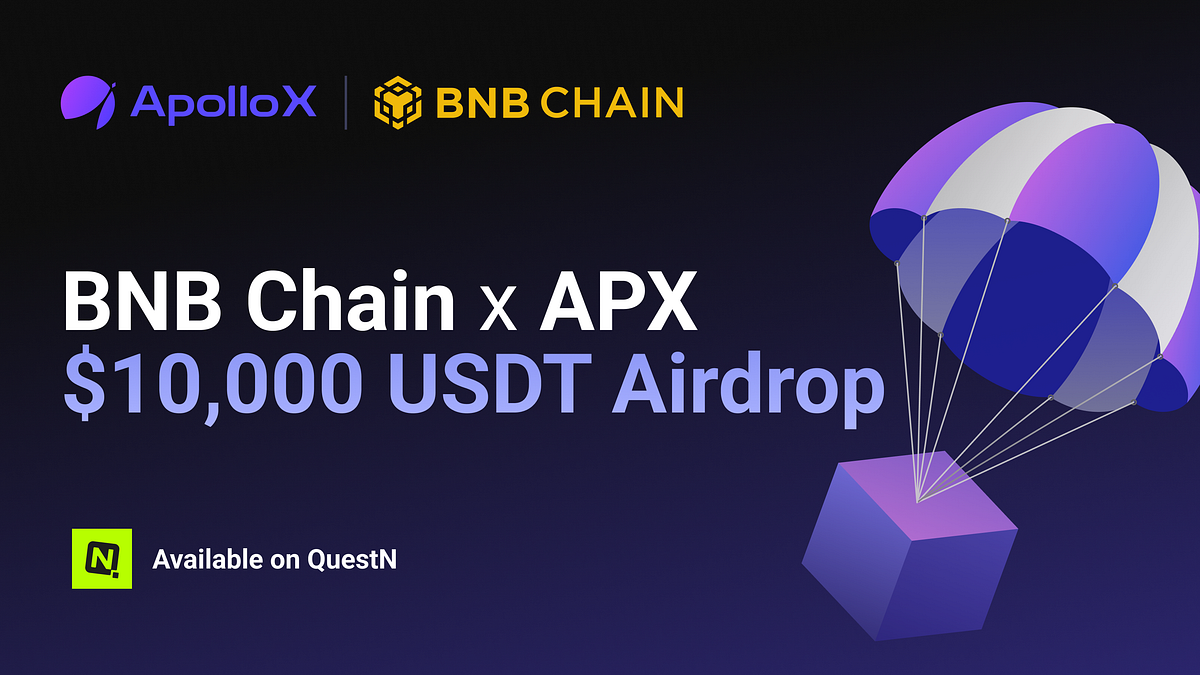 BNB Chain x ApolloX 10,000 USDT Airdrop Rules by APX APX Finance