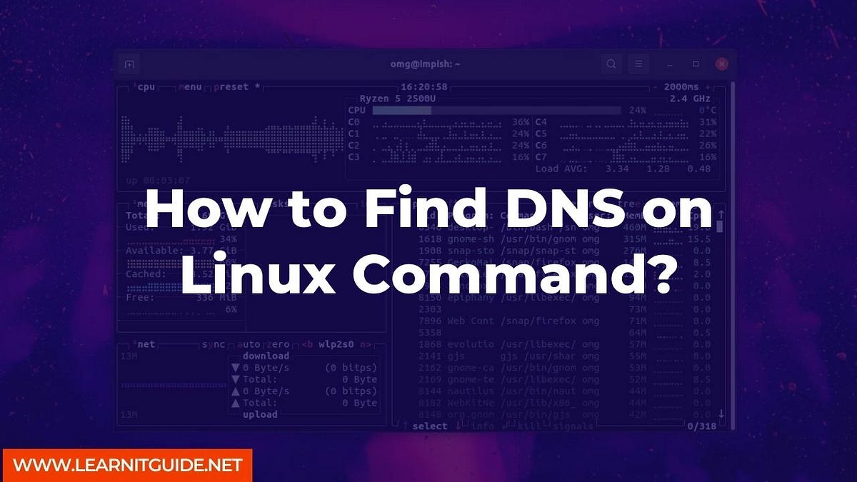 How to Find DNS on Linux Command? A Tech Blog Medium