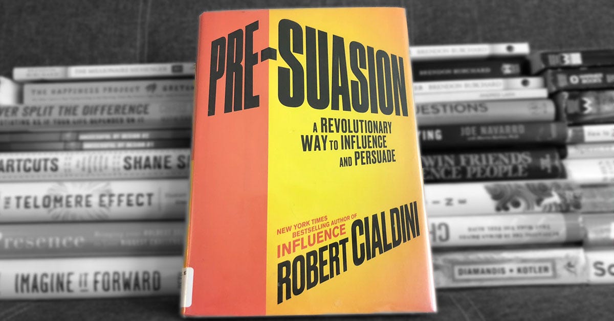 Robert Cialdini: How To Master The Art Of 'Pre-Suasion