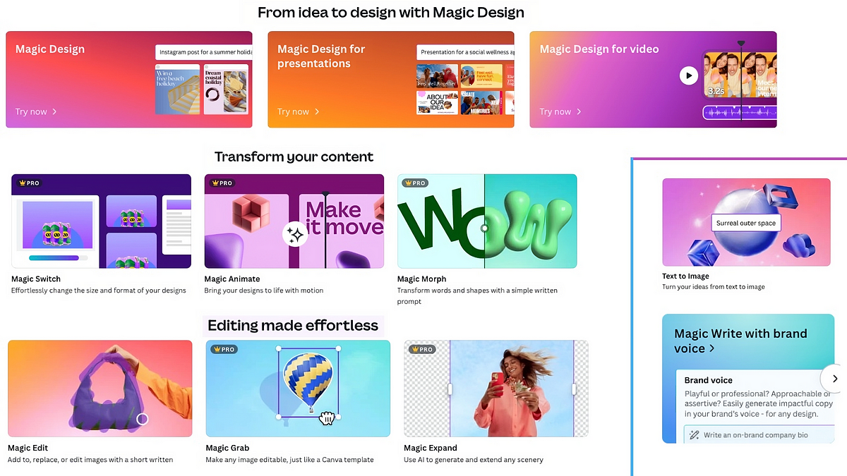 Canva Magic Studio Makes Creative Magic Possible • TechNotes Blog