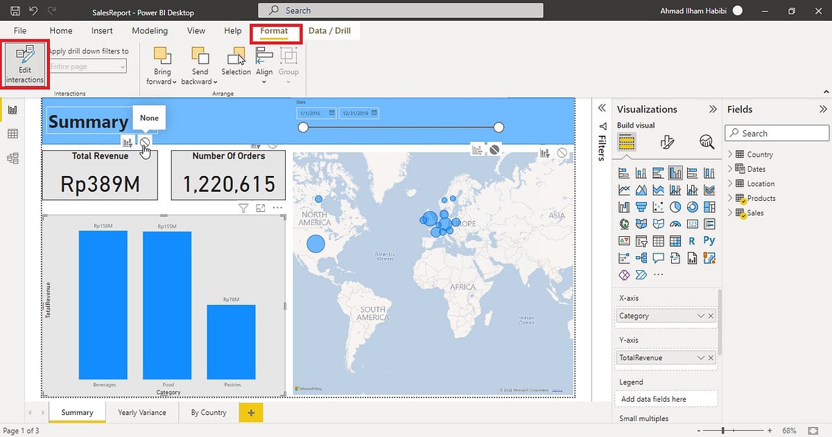 Step-By-Step Visualisasi Data dengan Power BI | by Ahmad Ilham Habibi ...