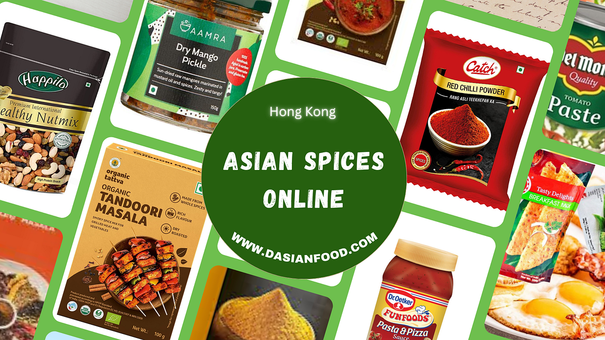 Buy Authentic Asian Spices Online in Hong Kong by dasianfood Medium