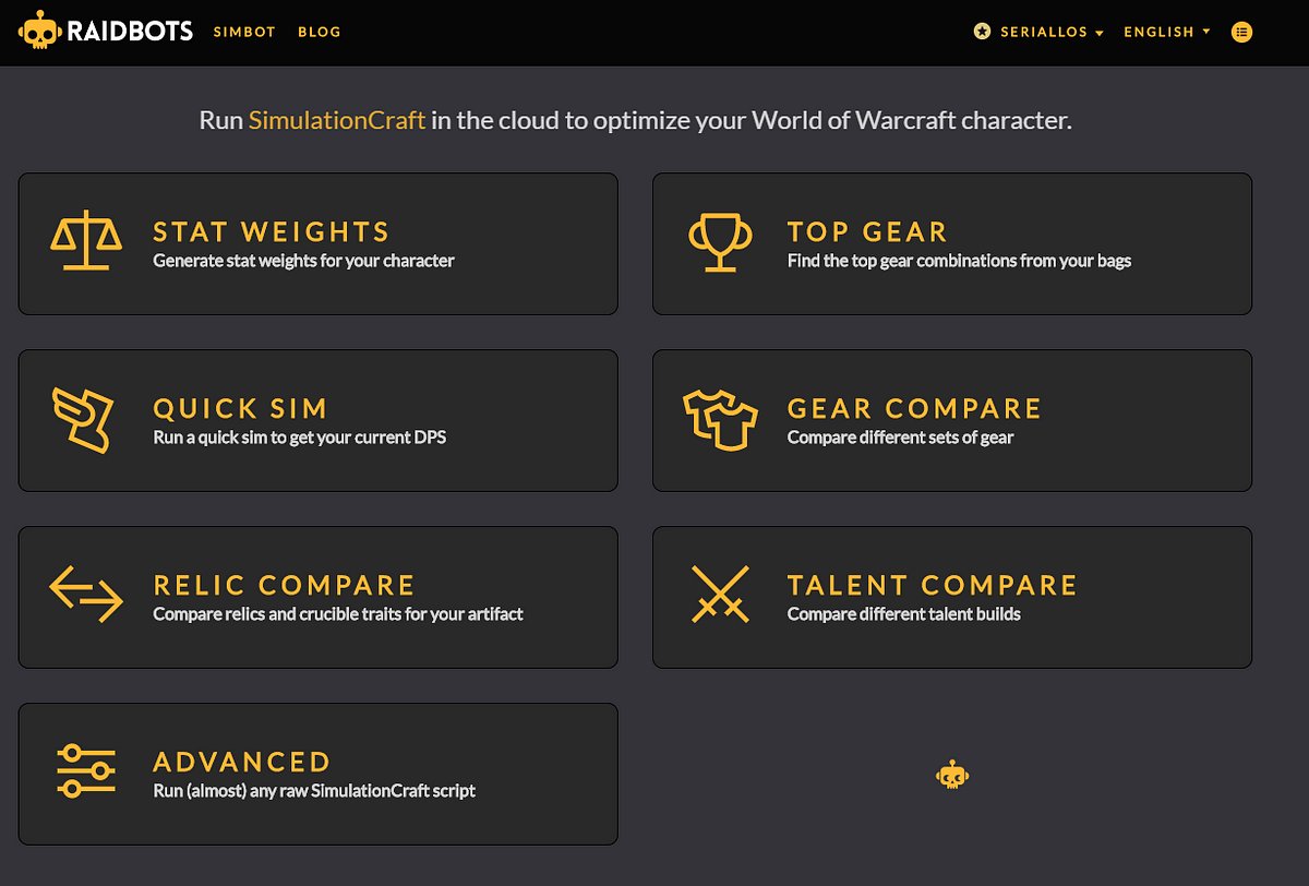 Installing and Using the SimulationCraft Addon - Raidbots Support