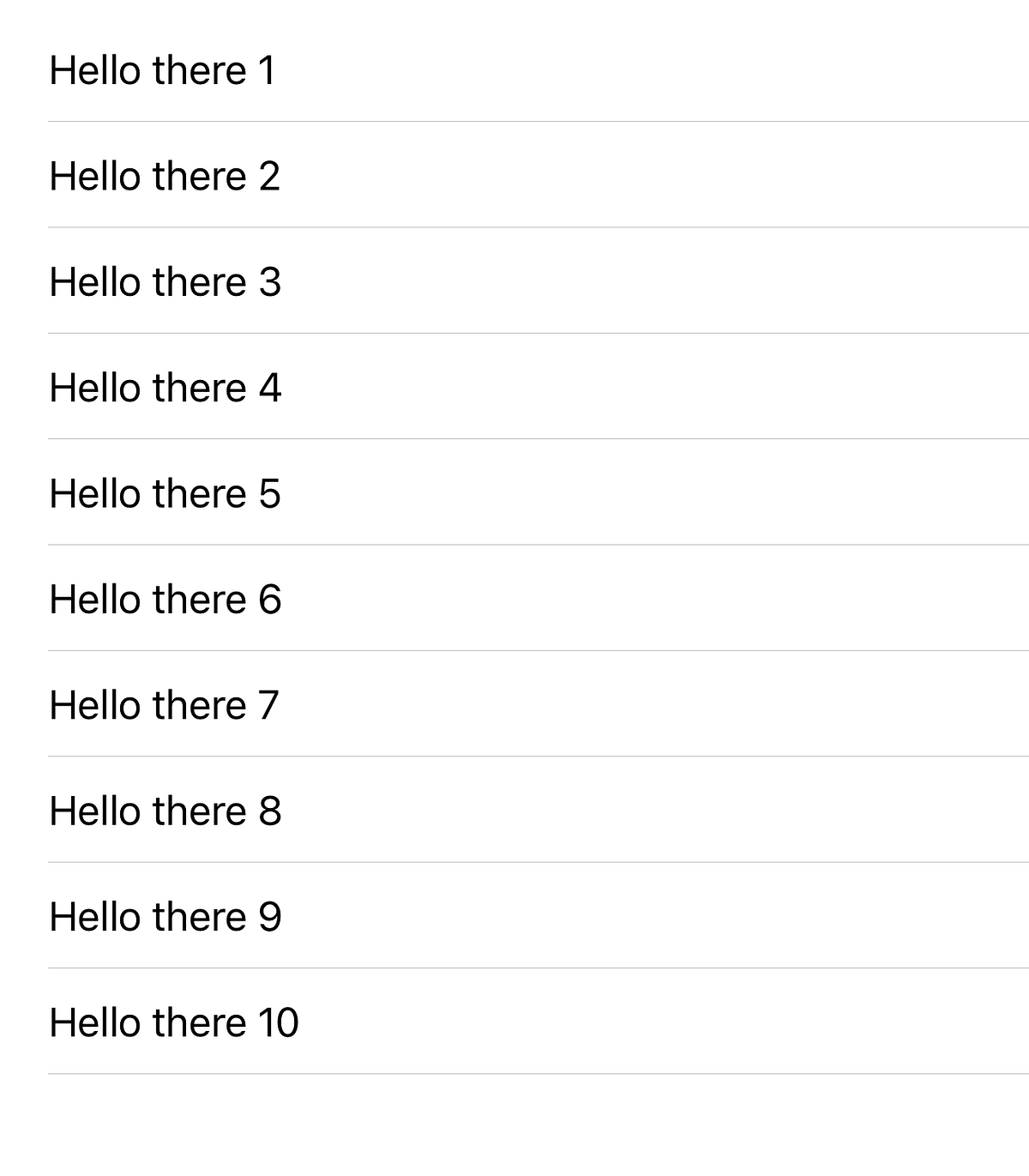 Reviewing the basics : The simple UIKit TableView in Swift | by Jason ...