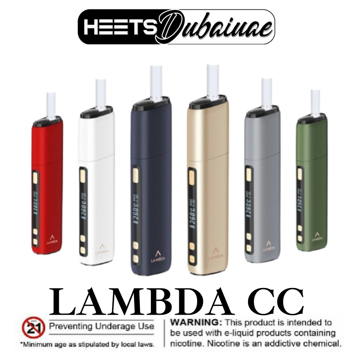 Lambda CC Heat Not Burn Device: A Smoke-Free Alternative in Dubai, UAE, by  Vapedubaiae