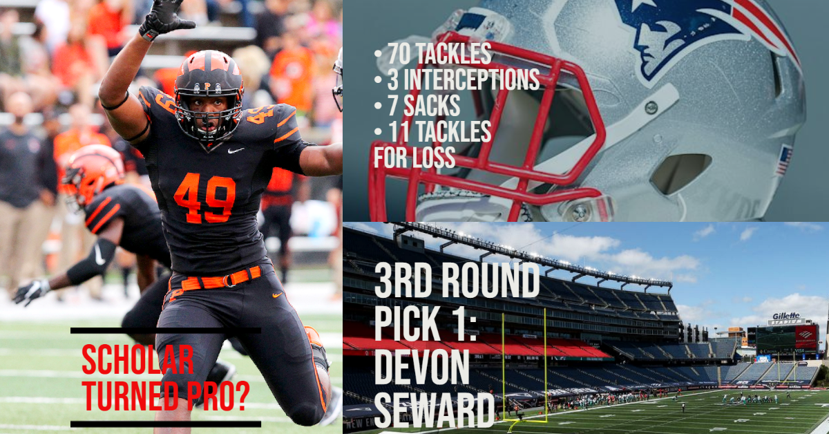 Patriots 3rd Round Pick 1. The Patriots may not have had a pick in