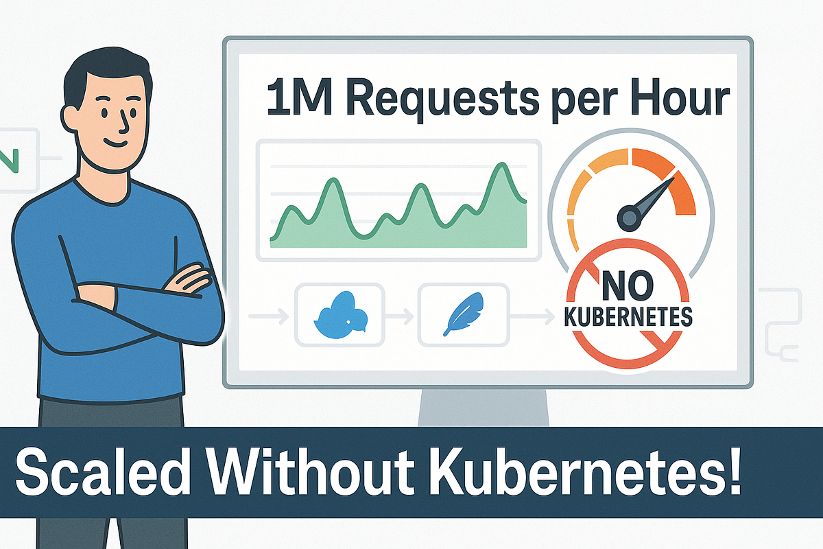 How I Scaled a SaaS Backend to 1M Requests per Hour Without Kubernetes