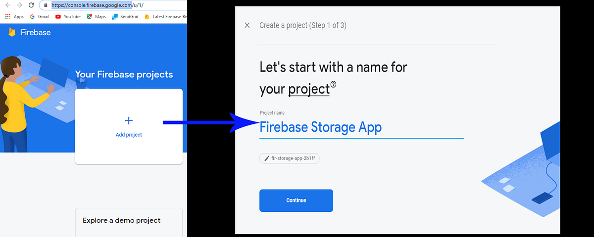 Guide on how to integrate firebase into flutter applications and also ...