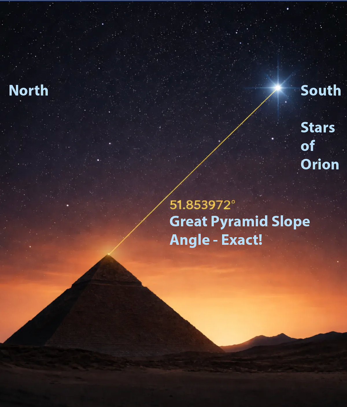Dating the Pyramids and Finding their Master Stars using Upper ...