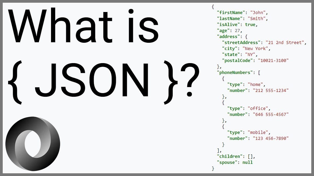 JSON. JavaScript Object Notation (JSON) is a… | by Ano T | Medium