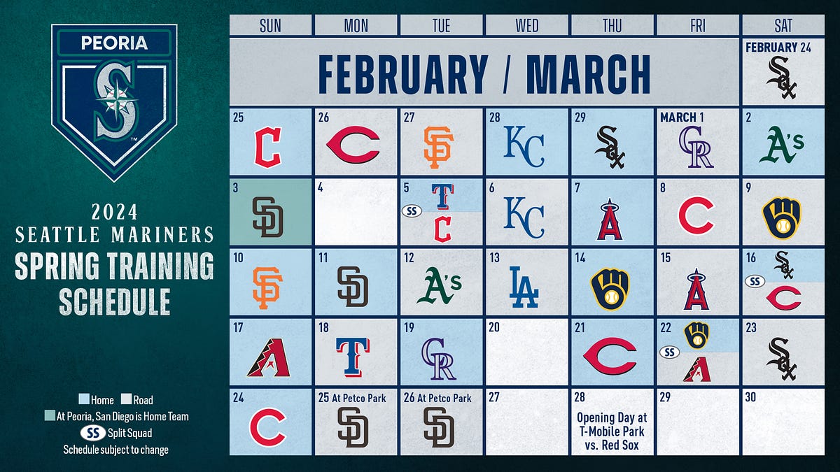 Major League Baseball announces 2024 Spring Training schedule