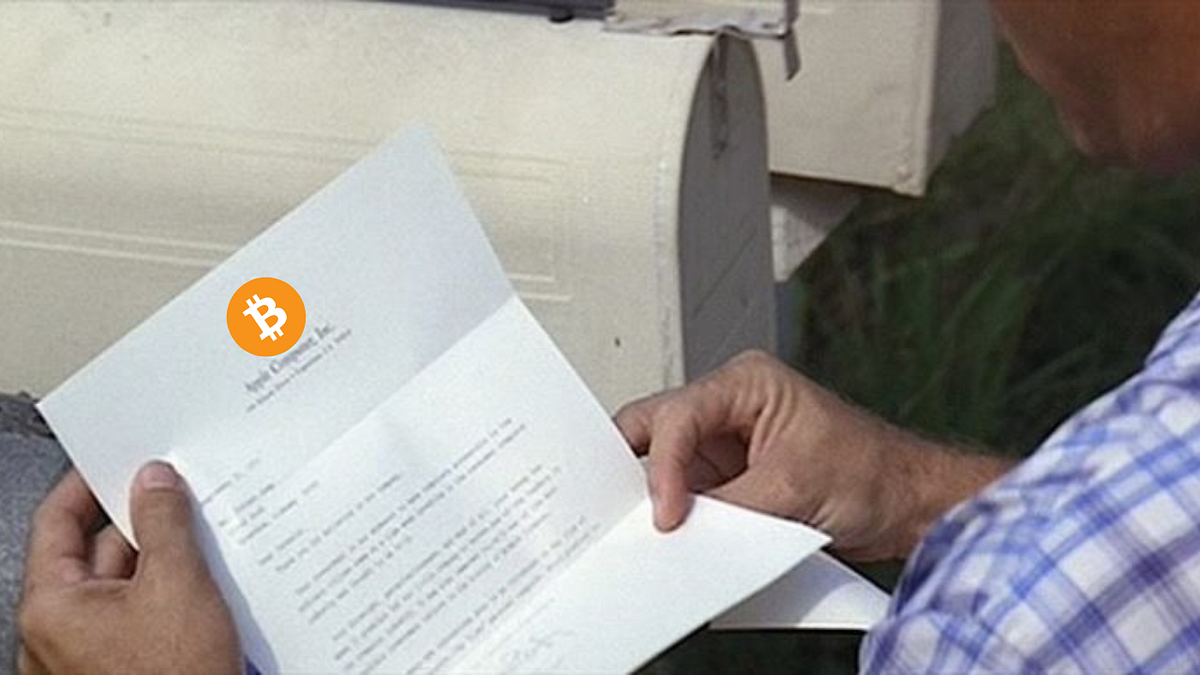 Buy Bitcoin Like Forest Gump Bought Apple Stocks. by Jaiylen Curry
