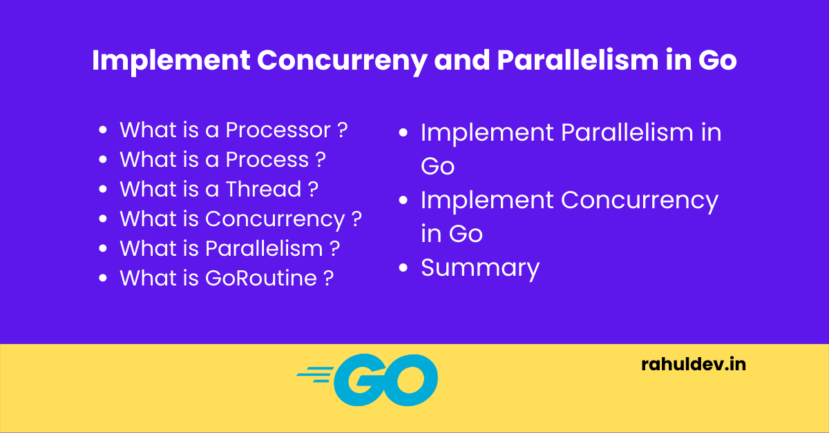 go parallel assignment