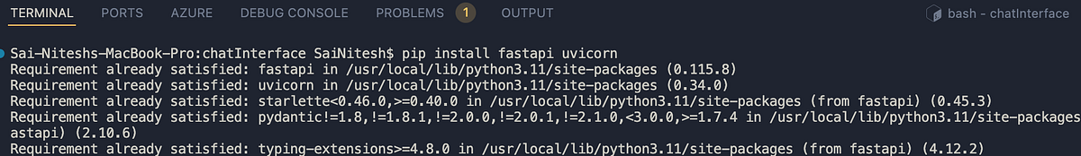 WebSocket and FastAPI: Step-by-Step procedure to create sample Chat ...