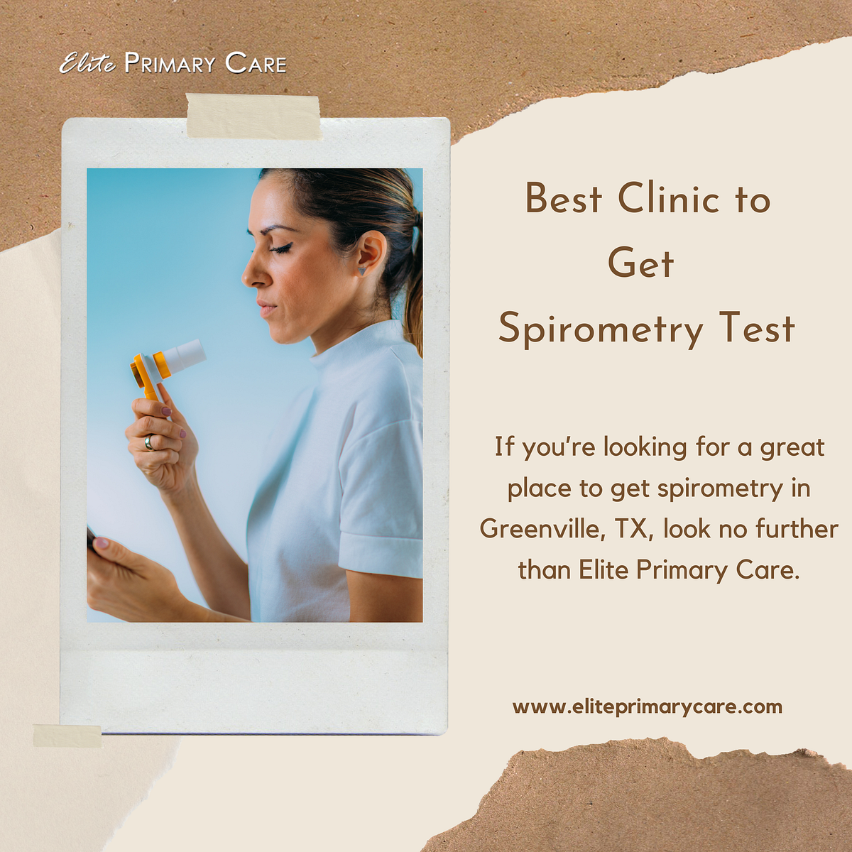 Spirometry Test Best Clinic to get Spirometry Test in Greenville, TX