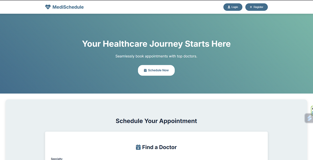 🏥 Building a Medical Appointment Scheduling System in Java — A ...