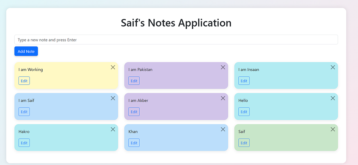 Notes Application in Angular 19 with Code | by Saifullah Hakro | Medium