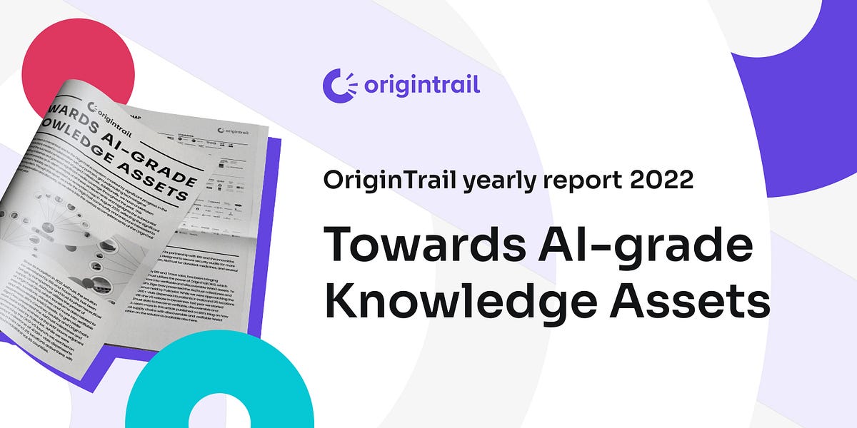 OriginTrail yearly report — 2022 | TOWARDS AI-GRADE KNOWLEDGE ASSETS