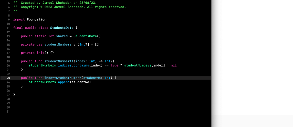 Your Guide To a “Thread Safe” Singleton in Swift Part I. by Jameel