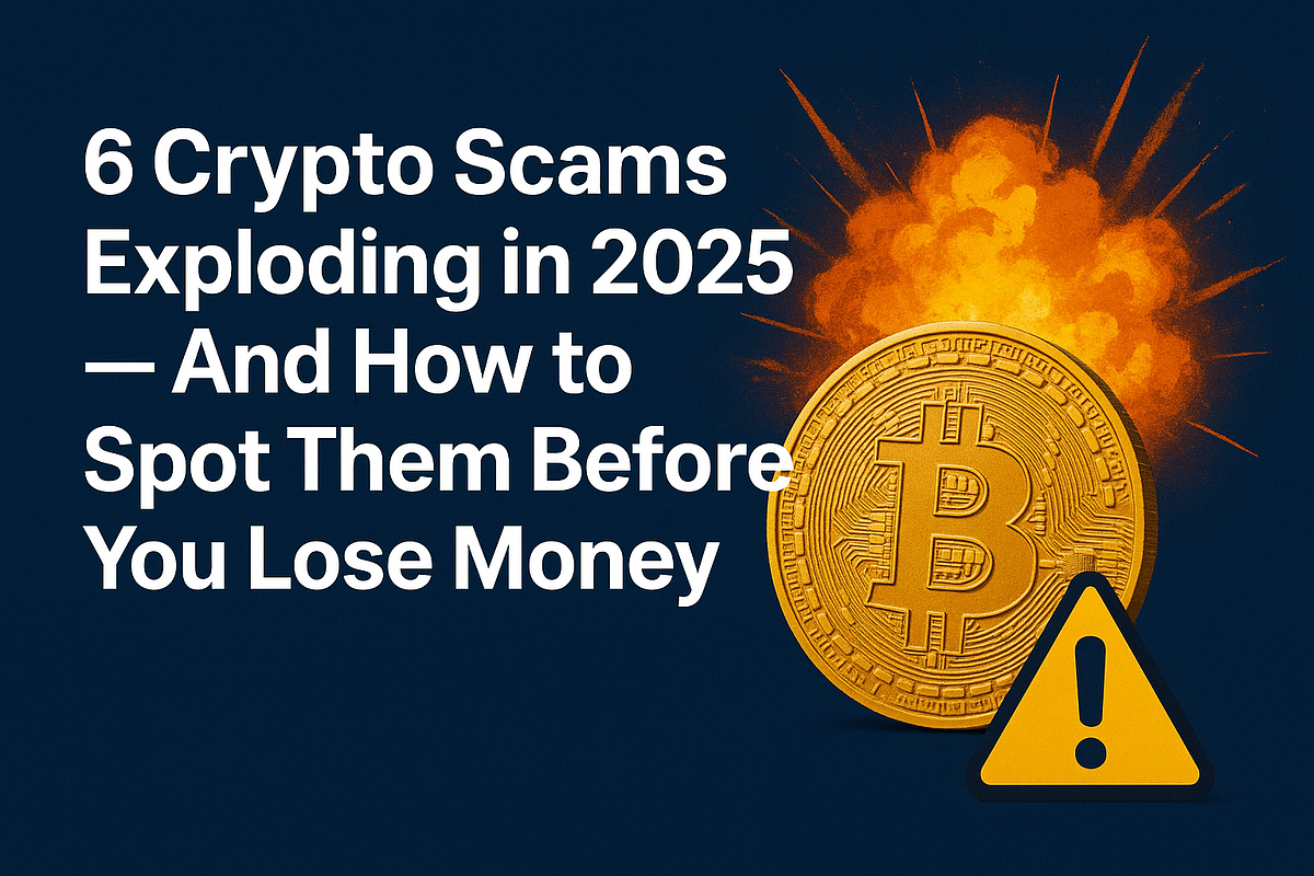 6 Crypto Scams Exploding in 2025 — And How to Spot Them Before You Lose  Money | by MintonFin | Medium
