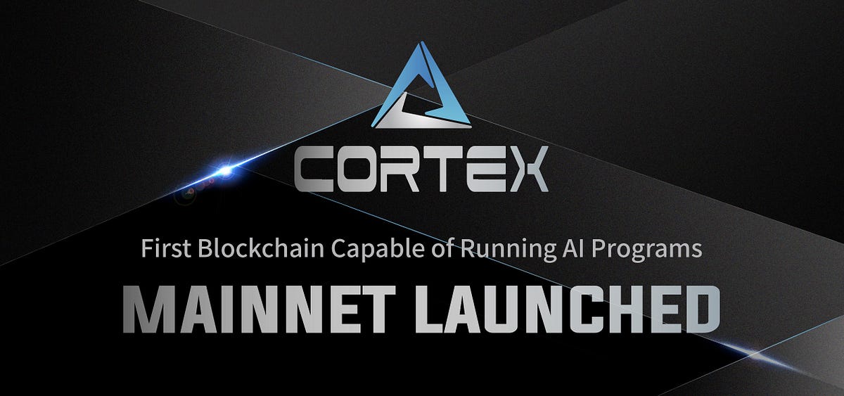 Cortex 메인넷 출시 | by Shen Xi | Cortex Labs | Medium