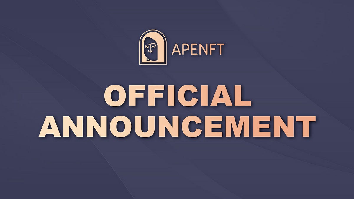 Announcement On The End Of APENFT (NFT) Airdrops | By APENFT | Medium