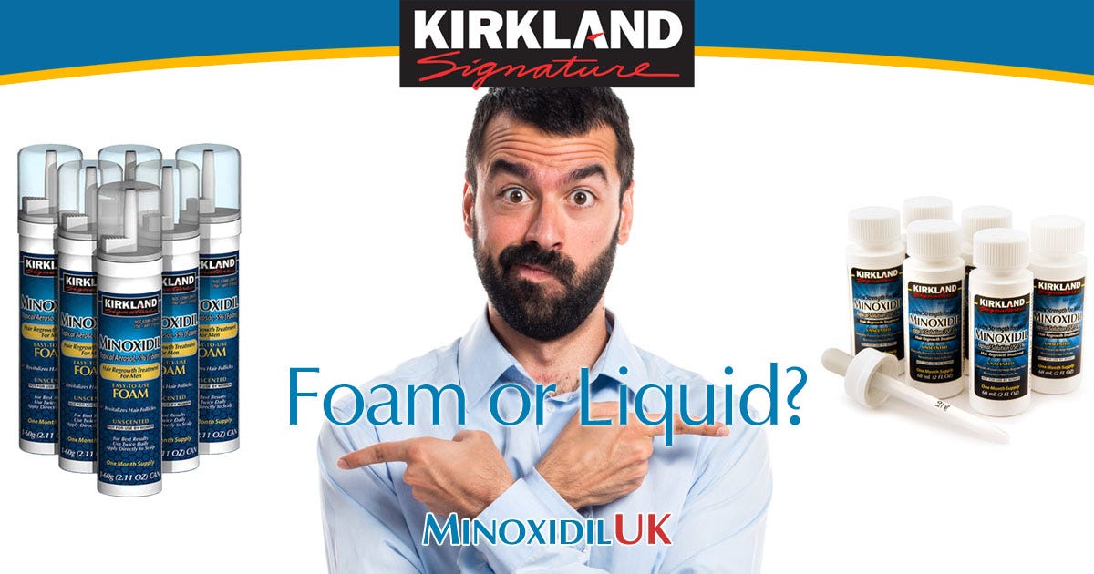 Minoxidil Foam vs Topical by Ian | Medium