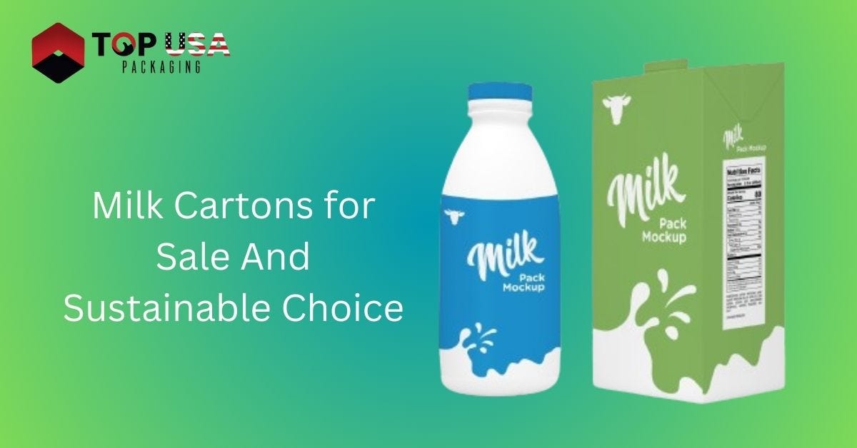 Milk Cartons for Sale And Sustainable Choice by Evelyn Mar, 2024