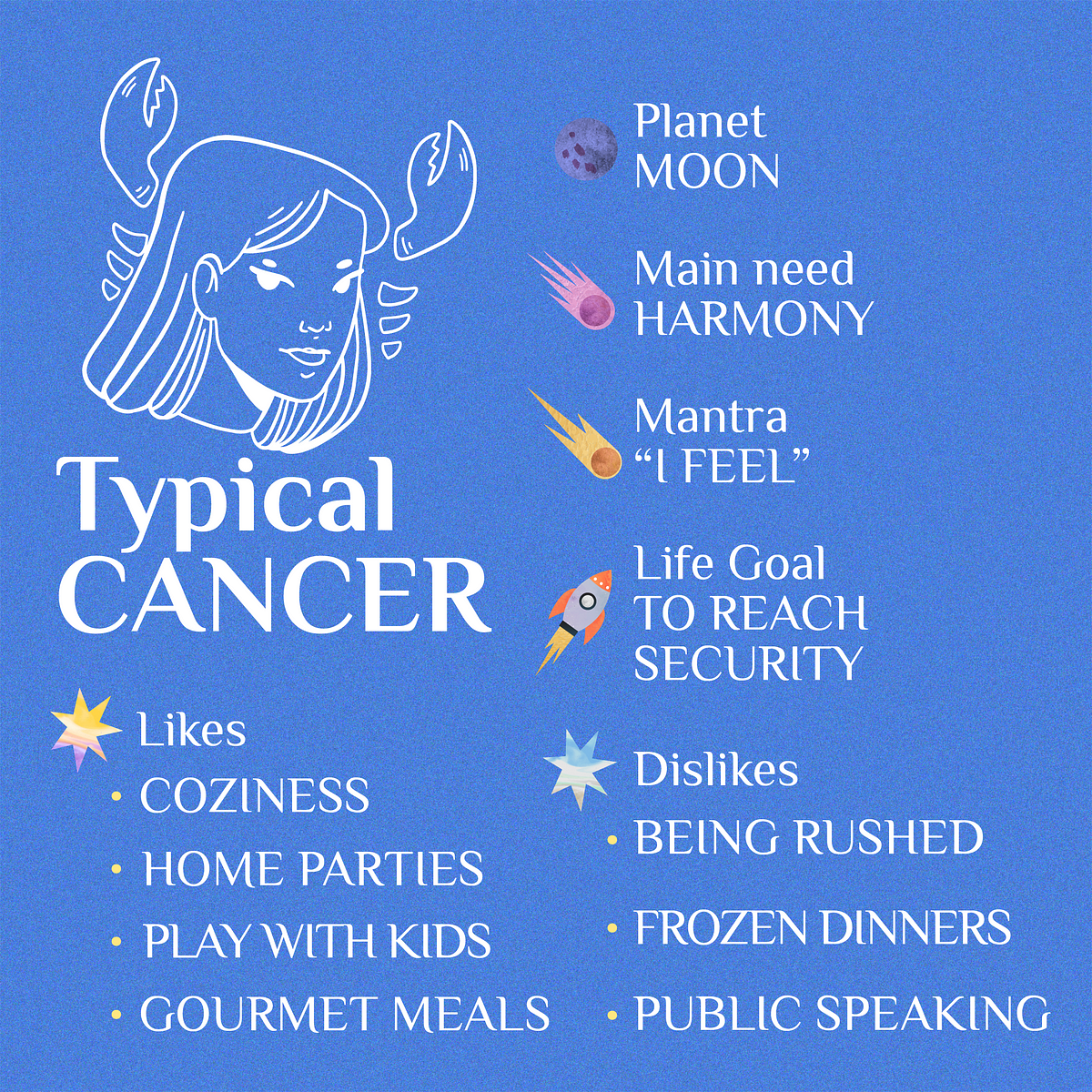 The Intuitive and Empathetic Cancers A Zodiac Sign Guide by