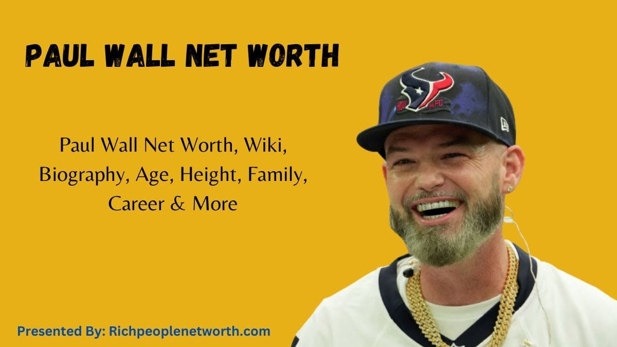 Paul Wall Net Worth 2023. Paul Wall, a renowned American rapper… by Rich People Net Worth