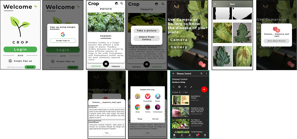 Crop Plant Disease Identification Using Mobile App. by Manikanta