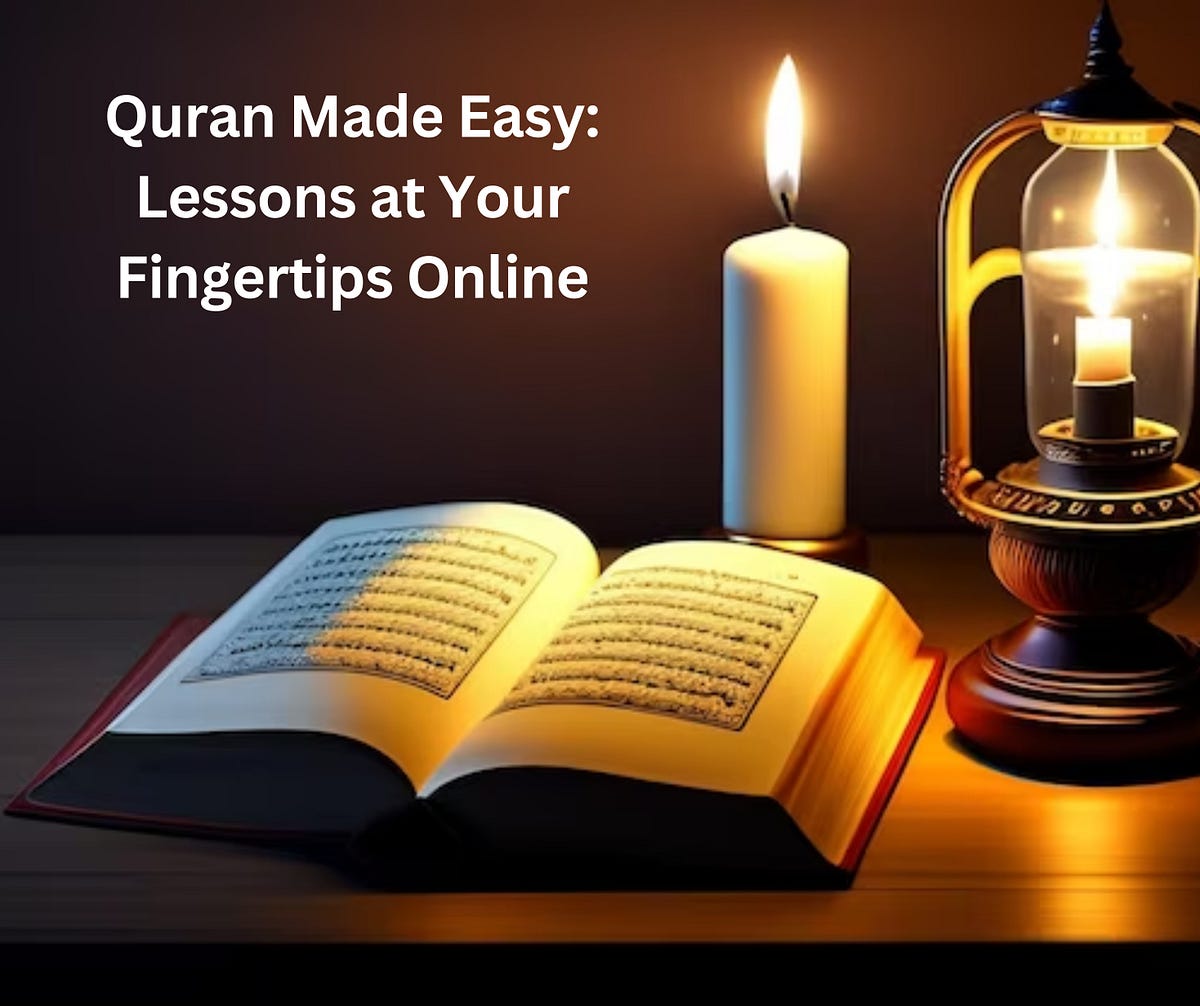 Quran Made Easy Lessons at Your Fingertips Online by Maaz Mannan