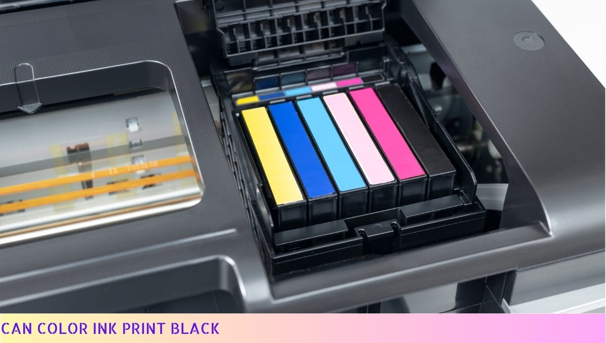 Can Color Ink Print Black Exploring the Possibilities of Printing