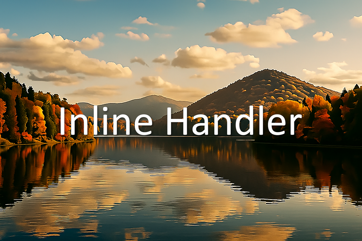 Inline Handler in JSX. React Event Handlers | by shiyi | Medium