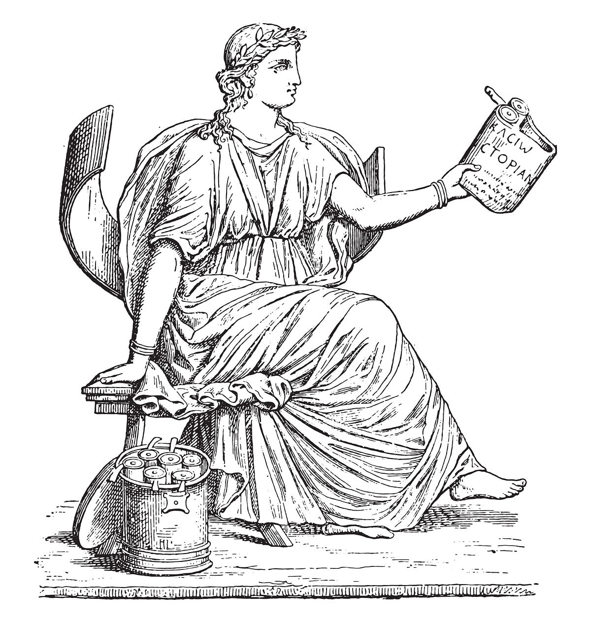 Why My Muse is Clio, the Ancient Greek Goddess of History | by Cynthia D.  Bertelsen | Medium