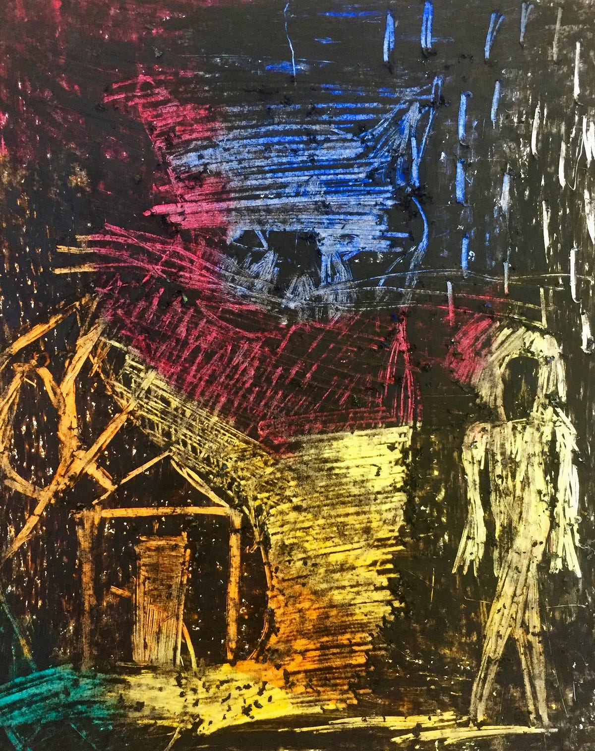 Crayon etching. susanjean’s simple & spectacular art… by Susanjean8