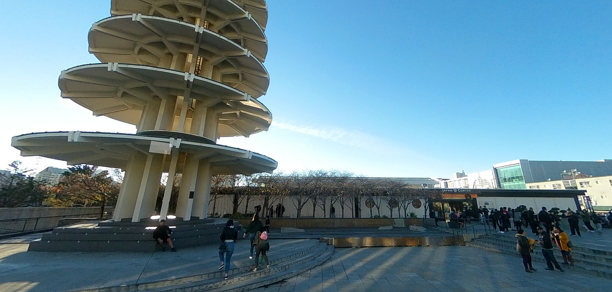 Japantown Center is a bustling, bonafide vibe