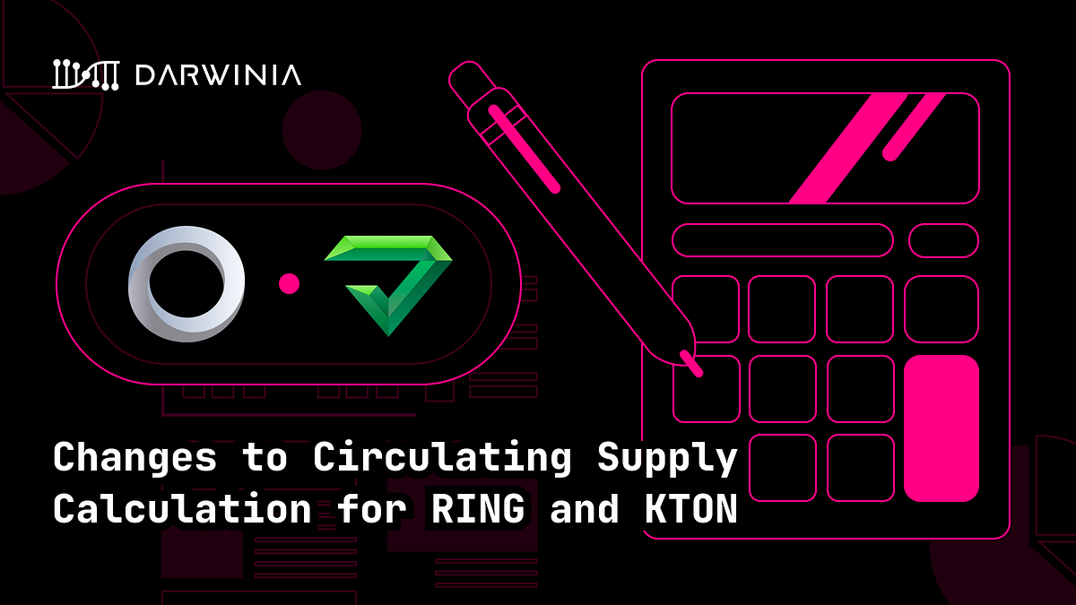 Changes to Circulating Supply Calculation for RING and KTON