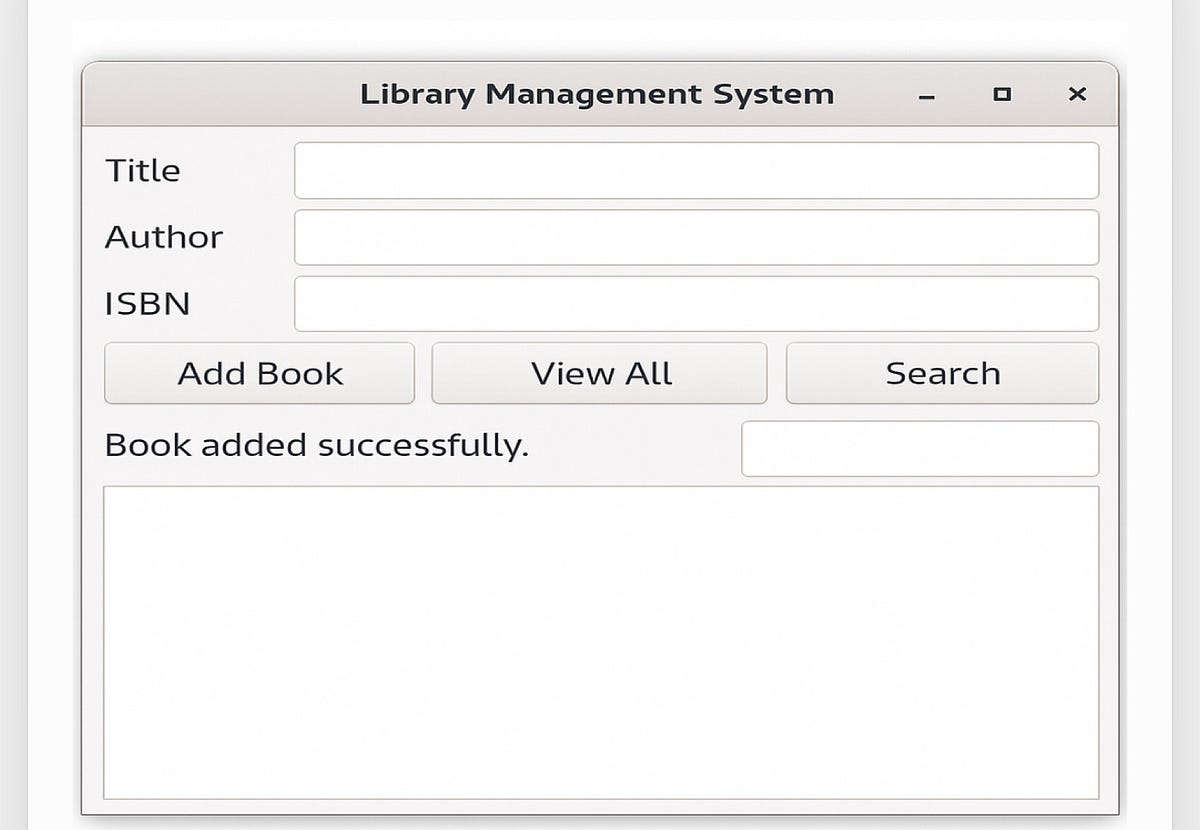Create GUI Library Management System (LMS) using C++ | by Chandan Kumar ...