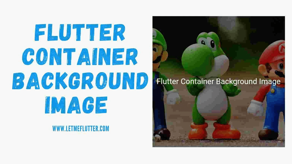How To Add Flutter Container Background Image | by Zeeshan Ali | Medium