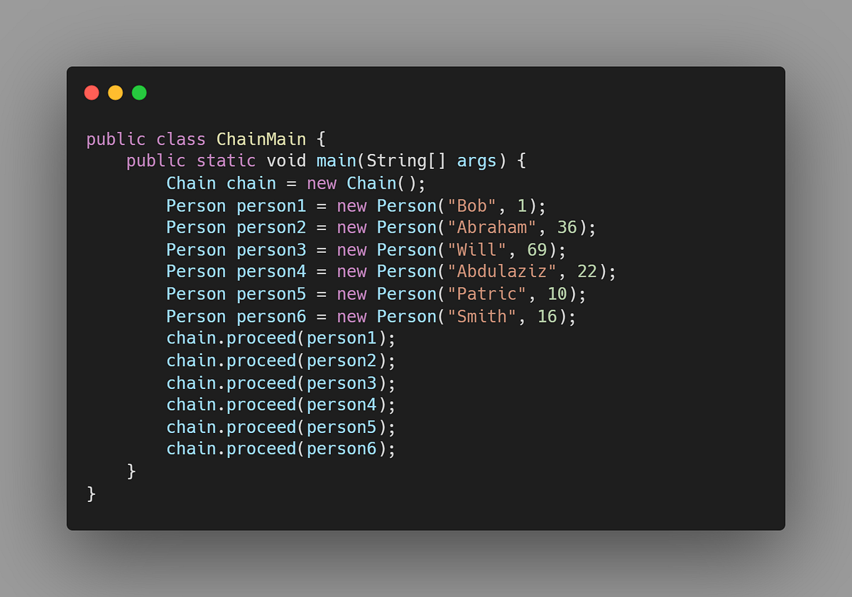 Behavioral Design Patterns in Java: Chain of Responsibility Design ...