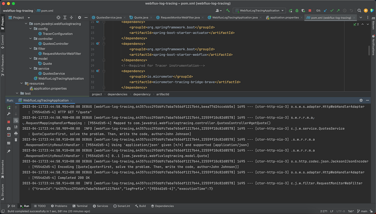 Springboot3 — Debugging and Tracing requests using Micrometer in