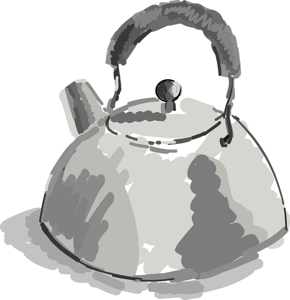 Boiling pot - Openclipart