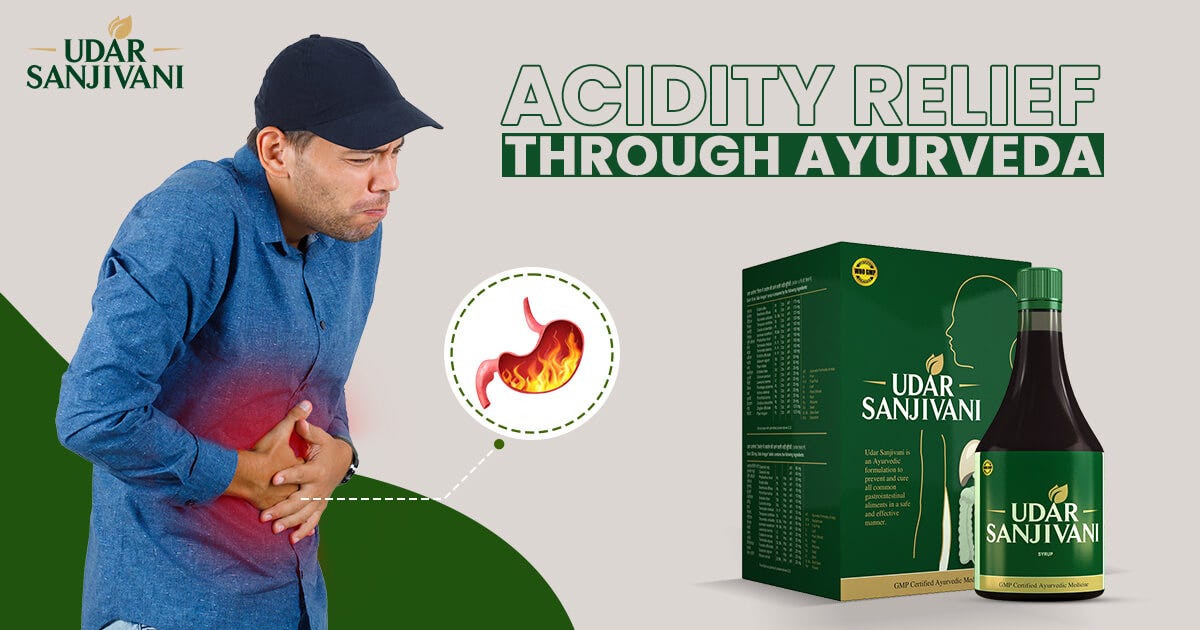 Acidity Relief through Ayurveda. The stomach naturally produces gastric… by Udarsanjivani