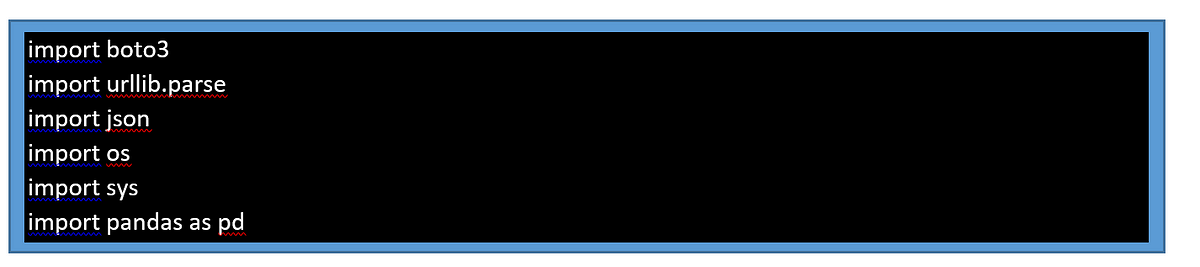 How to read multiple CSV file from S3 location using Lambda function ...