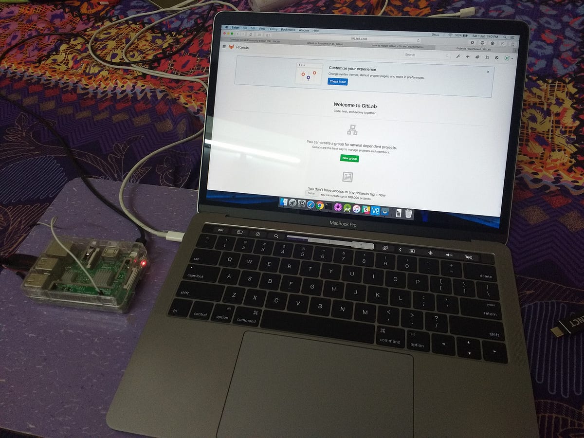 Create your own Git server using Raspberry Pi and GitLab | by Keval Patel |  Medium